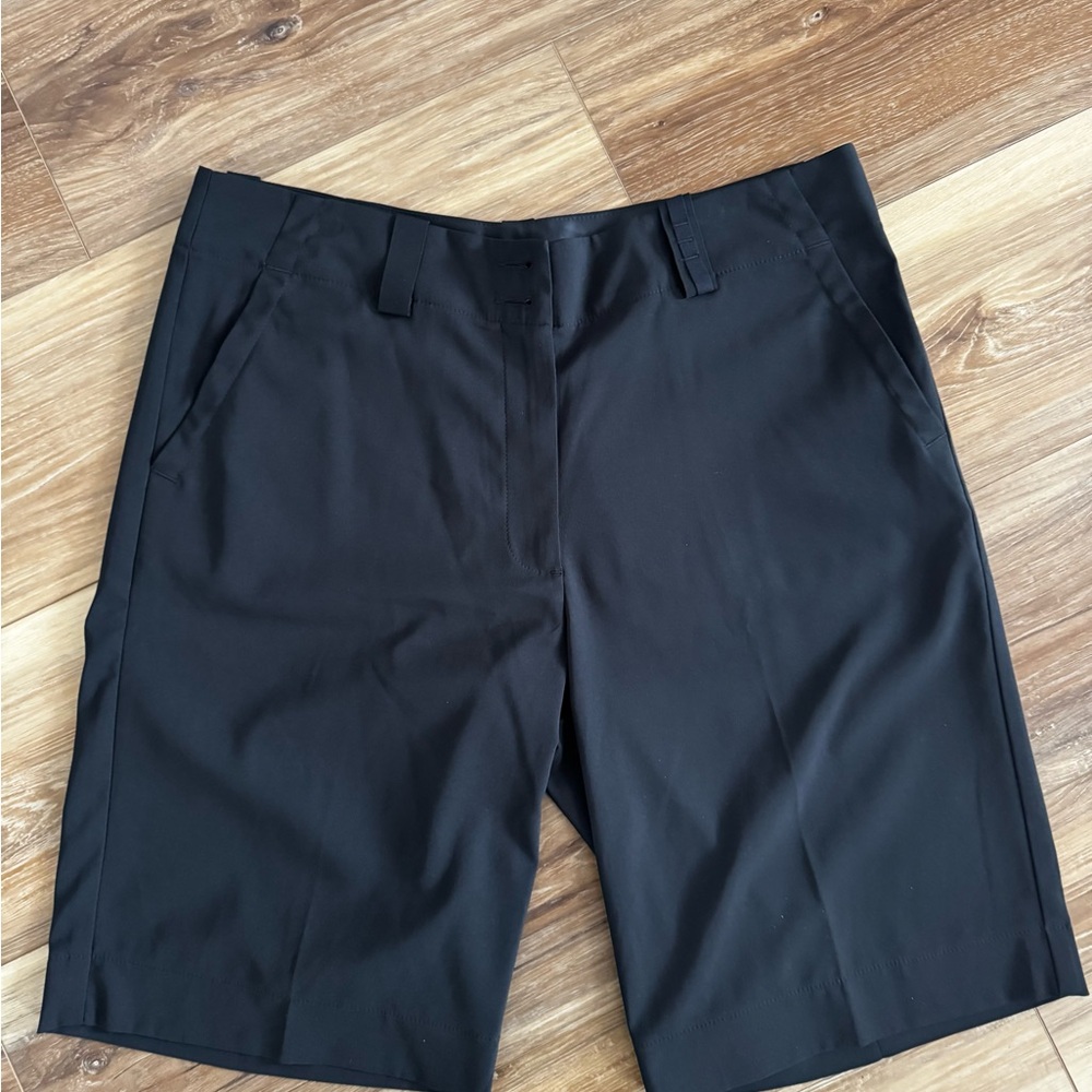 Nike Black Womans Golf Shorts